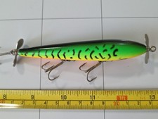 VINTAGE SMITHWICK DEVILS HORSE FISHING LURE FIRETIGER 