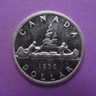 1956 CANADA Silver Dollar BU Cond -