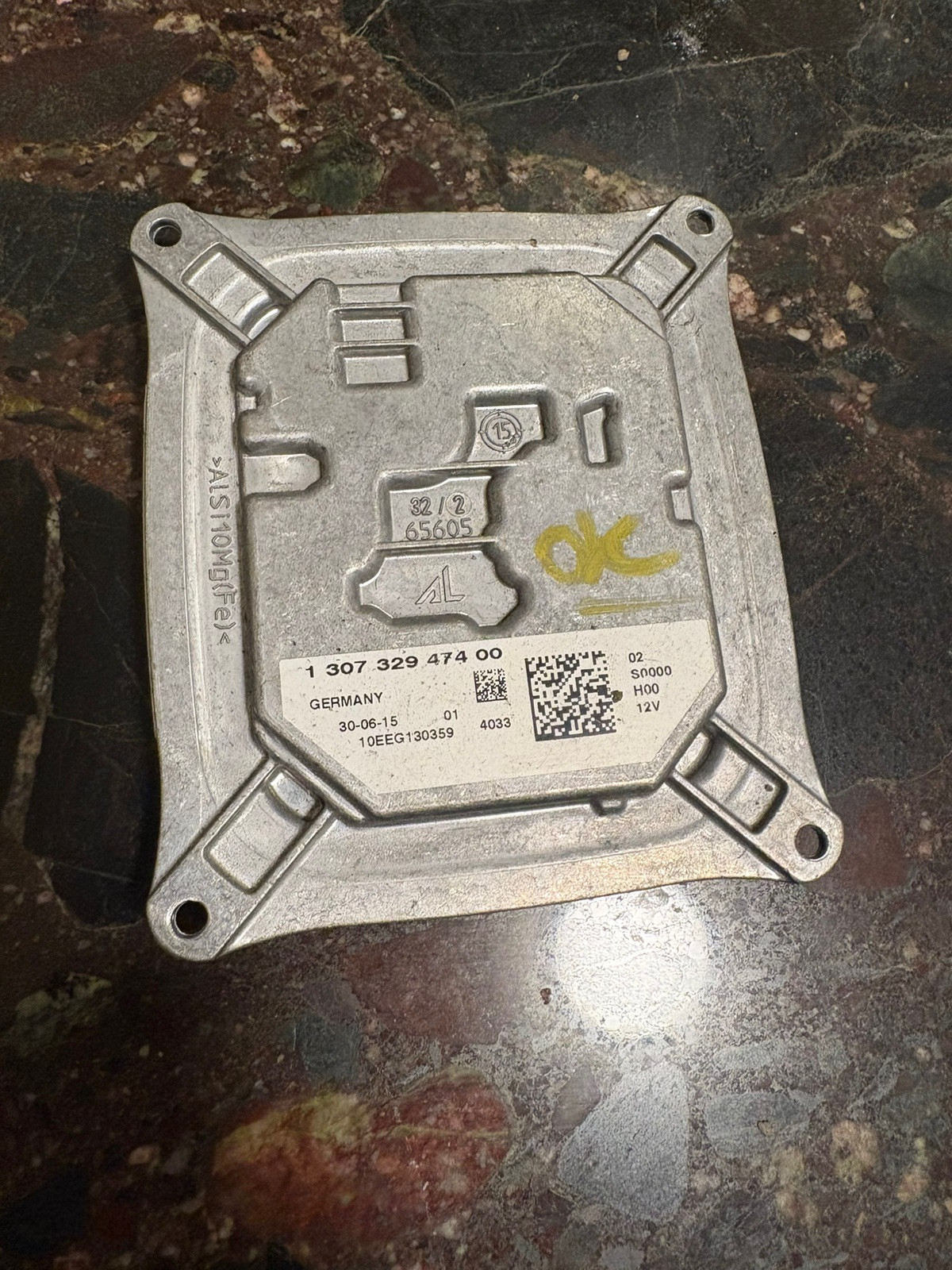 2014-2021 MASERATI GHIBLI M157 HEADLIGHT XENON BALLAST MODULE UNIT OEM