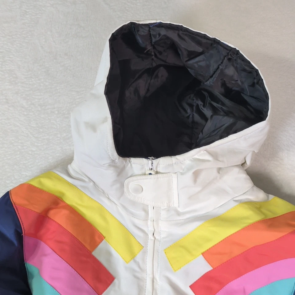 Tipsy Elves Women's Size XS Extra Small One Piece Snow Suit Santa Fe Ski Blue - Image 3 of 4