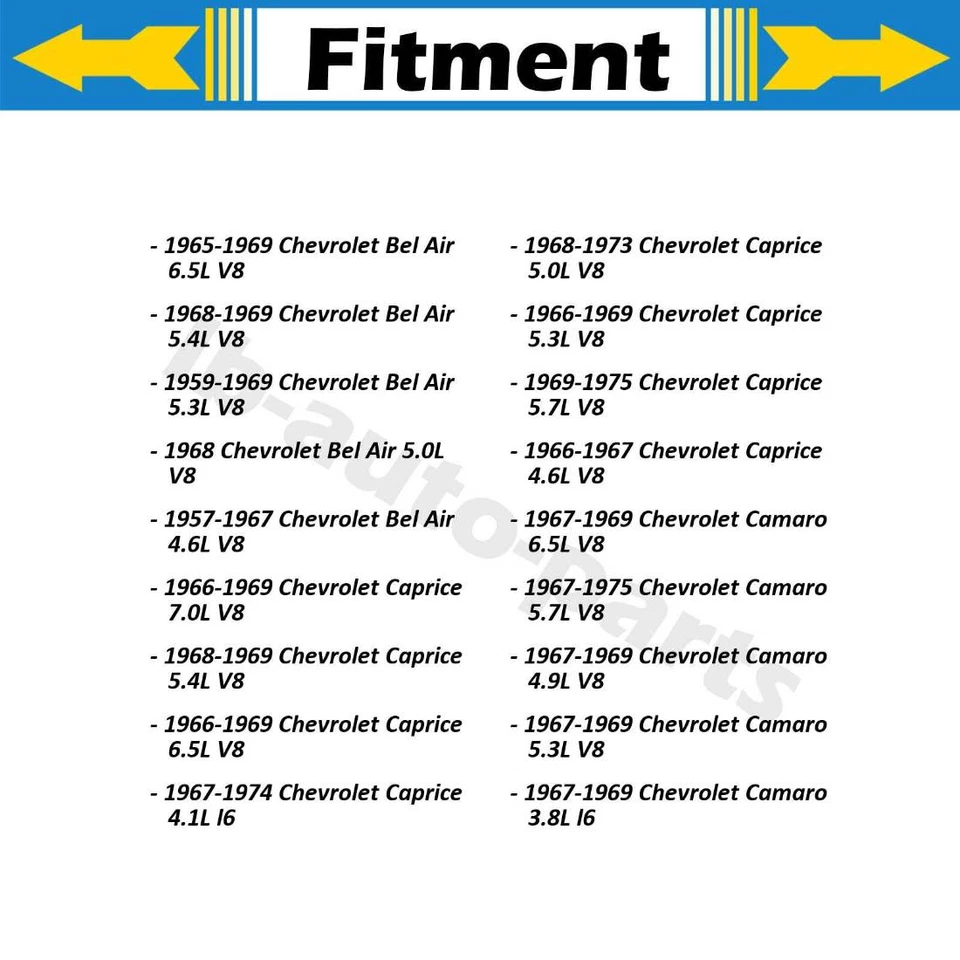 2X juntas dianteiras traseiras em U SKF para Chevrolet Bel Air 1955 1956 1957 1958 1959 - Imagem 3 de 4