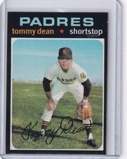 1971 Topps Baseball #364 Tommy Dean - San Diego Padres