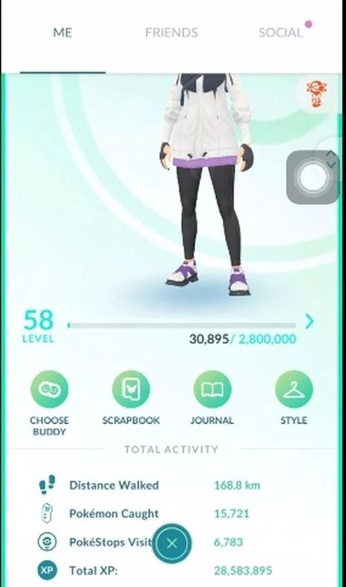Pokémon Go Acc Level 58 +44 Shiny +2.5m Stardust - Bild 2 von 4