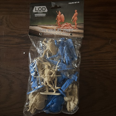 #ad LOD The War at Troy Heroes Of The Iliad Figure set #3 $22.99