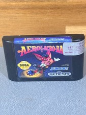 Aero the Acro-Bat Sega Genesis Cartridge Sunsoft Authentic Tested Clean