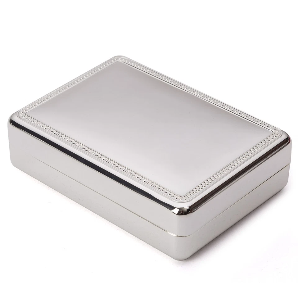 NEW Whitehill Rectangular Beaded Jewellery Box