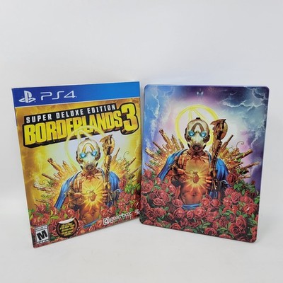 PS4 Borderlands 3 Super Deluxe Edition Game- Sony PlayStation 4 Steelbook