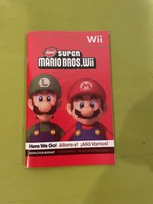 (Manual Only) New Super Mario Bros. - Nintendo Wii Authentic Instruction Booklet