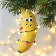 Christmas Banana Xmas 2025 Handmade Ornament Banana Xmas Gift