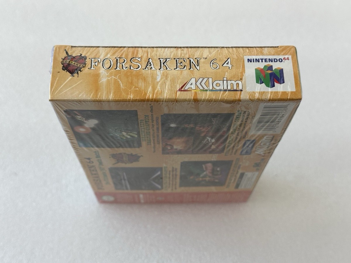 Forsaken Nintendo 64 - rare & collectible 1998 brand new