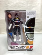 Power Rangers Lightning Collection in Space Black Ranger Hasbro- Free S&H