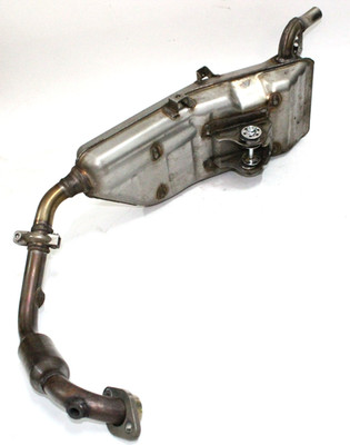 2024 On Zontes ZT125-C Exhaust System 4086500-006000 OEM (188 Miles)