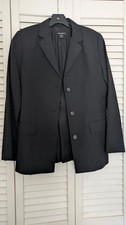 Italian wool black blazer size EU 40