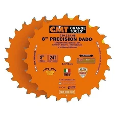 CMT 230.524.08  8 In X 24 X 5/8 In Precision Dado Sets