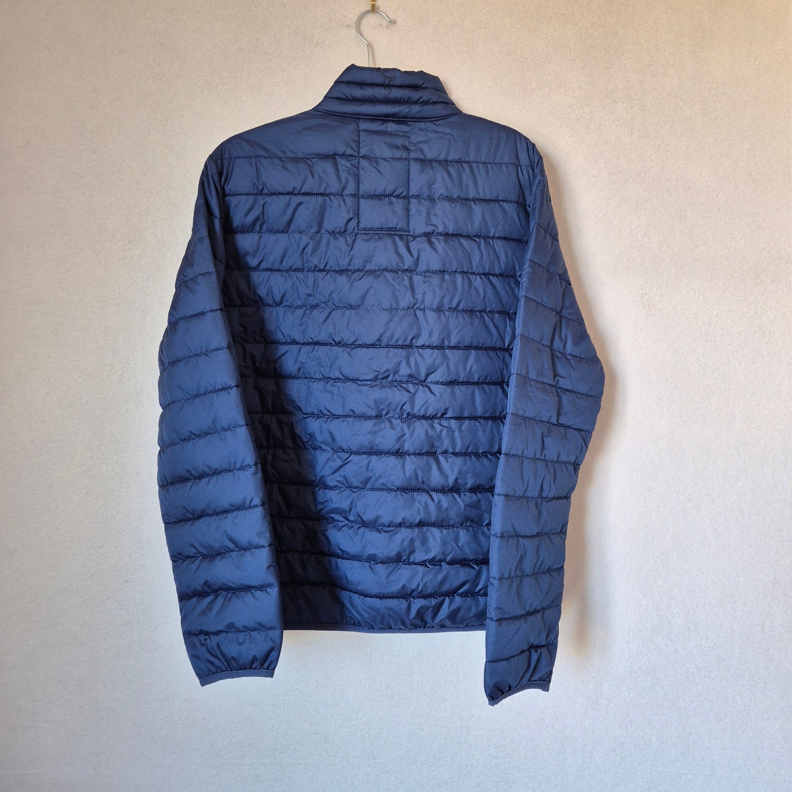 NWT Gap $100 Men's M Coldcontrol Waterproof Lightweight Puffer Jacket Navy Blue image 6