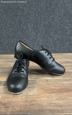 Capezio CG09 Premiere Black Leather Oxford Tap Shoes Tele Tone II Size 12M