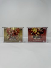 One Piece PRB Booster Box Acrylic Case 8mm Thickness UV- Resistant Magnetic Top
