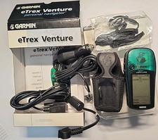 Garmin eTrex Venture Portable Handheld GPS Receiver Green 010-00225-00