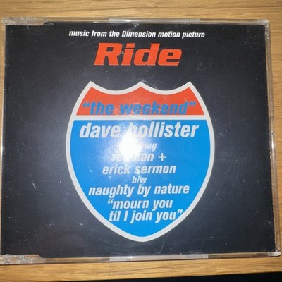 DAVE HOLLISTER FEAT REDMAN & ERICK SERMON - THE WEEKEND - 4 TRACK R&B CD SINGLE