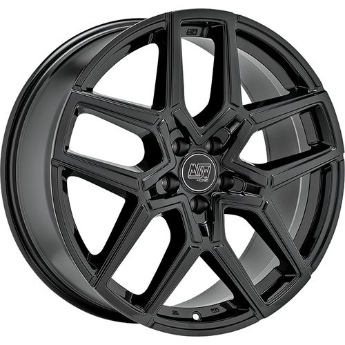 "Leichtmetallfelge FüR Volkswagen Passat 8,5J20\" 5X112 30 73 MSW 52 Gloss Black"-image
