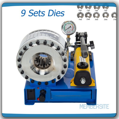 #ad #ad NEW 9 Sets Dies Manual Hydraulic Hose Crimping Machine Hose Pipe Crimper 31.5MPa $481.75