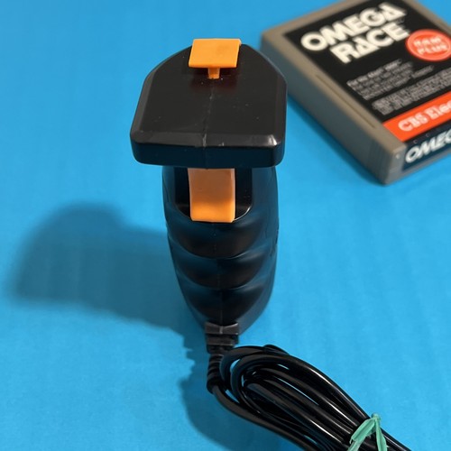 Atari 2600 Omega Race Cartridge & Booster Grip Adaptor Controller Works 100% - Picture 7 of 13