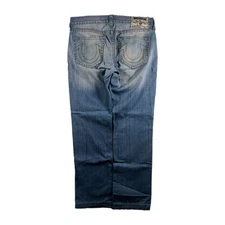 Y2K True Religion Men's Straight Premium Designer Denim Jeans (Size 36x32)