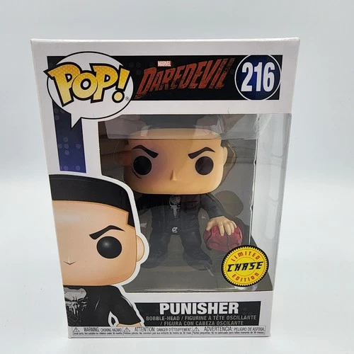 Funko Pop! Vinyl: Marvel - Punisher #216 Chase Box Damage