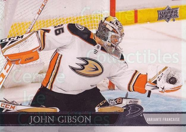 2020-21 Upper Deck French #1 John Gibson