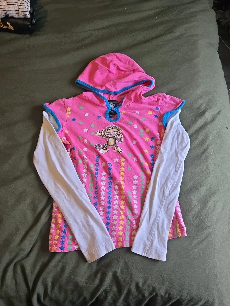 Bobby Jack Girls Long Sleeve Multicolor Tops, Shirts & T-Shirts