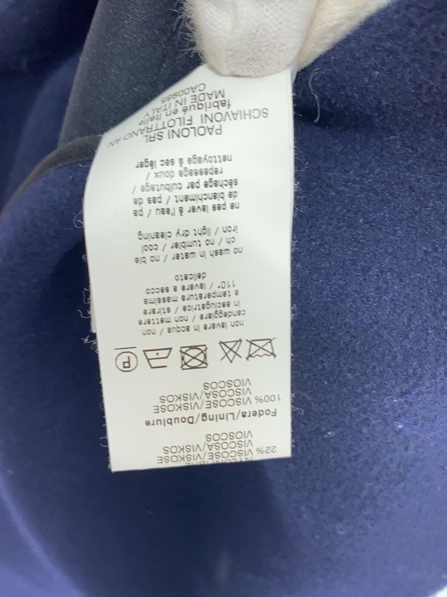 ALTRA MSGM Altro Cappotto 38 Lana Navy Tinta Unita 2141MDC21