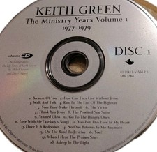 KEITH GREEN: MINISTRY YEARS 1977-1979 VOL 1 (CD Disc 1 Only