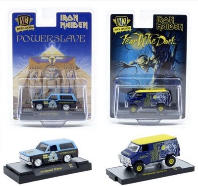 🔥M2 Machines Rock Legends '73 K5 Blazer / '75 Van G10- Iron