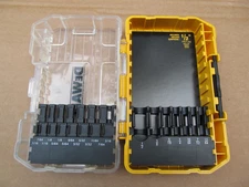 Empty Dewalt Tough Case stackable w/ storage for drill bits