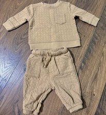 Old Navy 2-Piece Unisex Baby 0-3M Knit Sweats...
