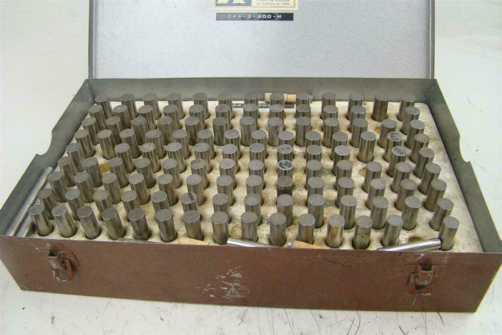 Ralmike's Tool-A-Rama Gage Pin Set, 0.625" to 0.301" , 044-3-200-M