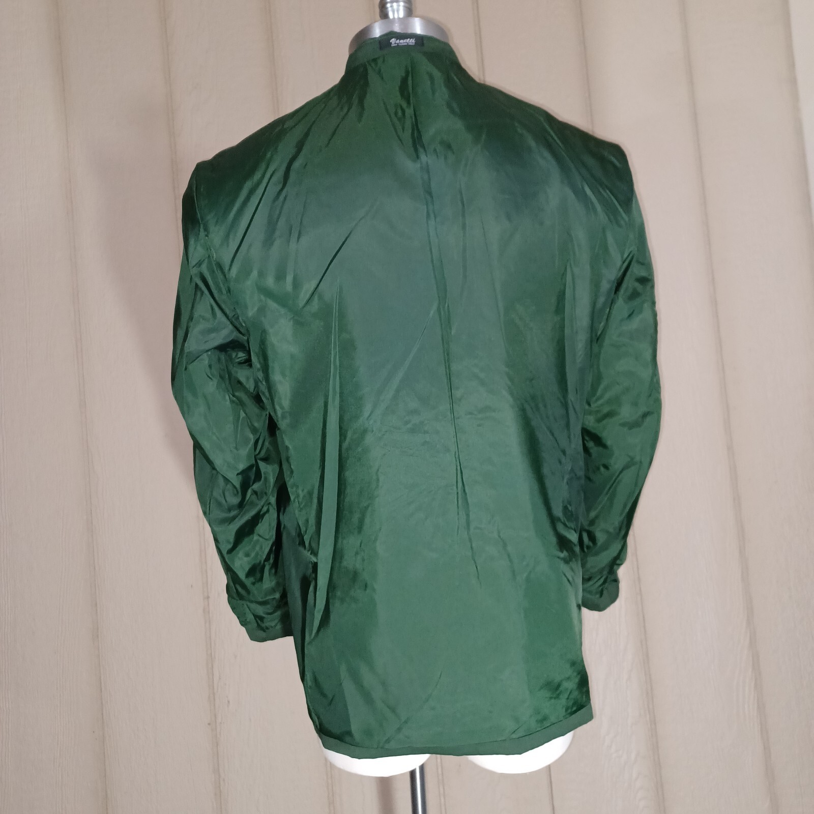 Blazer Mens 44R Green Suit Jacket Sport Coat Interview VINTAGE