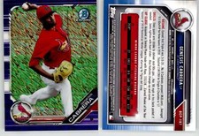 Genesis Cabrera 2019 Bowman Chrome Purple Shimmer BCP-187 Cardinals