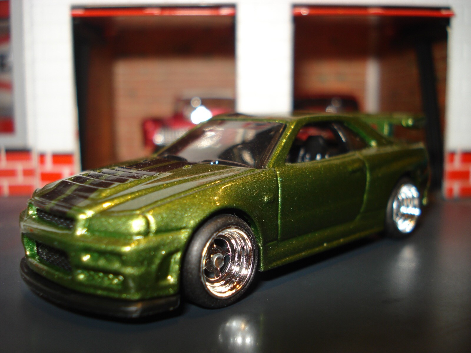 NISSAN SKYLINE R30 CUSTOM EDITION 1/64 JAPANESE CLASSIC HW CUSTOM WHEELS & TIRES-image