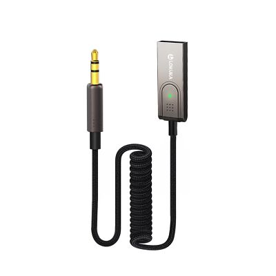 Bluetooth 5.3 to Aux Adapter for Car, USB to TRS 3.5mm Bluetooth Receiver add...