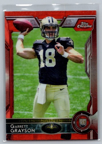2015 Topps Chrome #151 Garrett Grayson Red Rookie | eBay