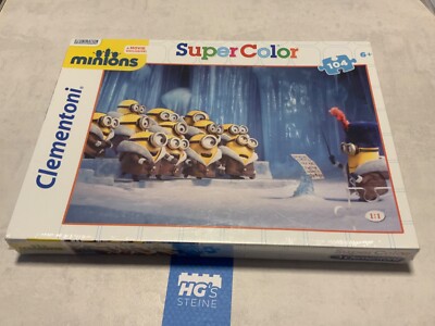 Clementoni Puzzle Super Color Minions 104 Teile Neu Sealed Nr. 27927 Banana ?