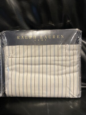 John Lewis RALPH LAUREN HOME ''CALB STRIPE'' Super King Bettbezug ~ selten