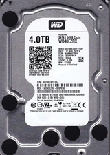 WD40EZRX-00SPEB0 dcm: HANNHT2MA s/n: WCC4E NOV/2015 Thailand 4TB SATA 3.5" A9-07