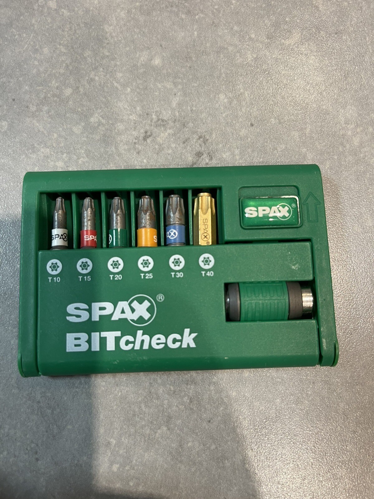SPAX+Bitcheck+T-star+Plus+6+Bits+%28t10+T15+T20+T25+T30%29+Rapidaptor ...