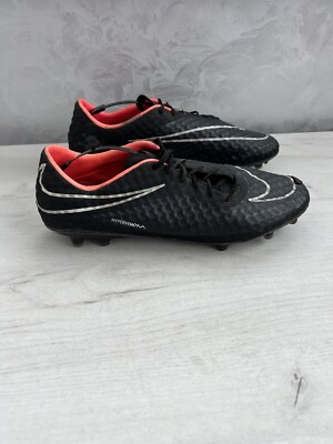 Nike Hypervenom Phantom 1 Black Professional Football Cleats Boots