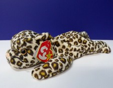 Ty FRECKLES Leopard Cat Plush Doll Toy