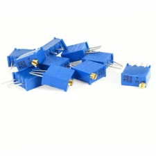 3296 W-504 Precision 500 kOhm Multiturn Variable Resistance 10 PCS-