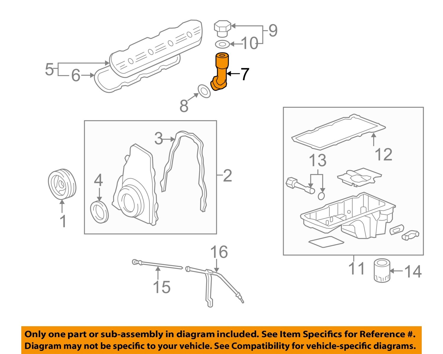 GM OEM 03-08 Avalanche Engine Engine Parts-Filler Tube 12574386