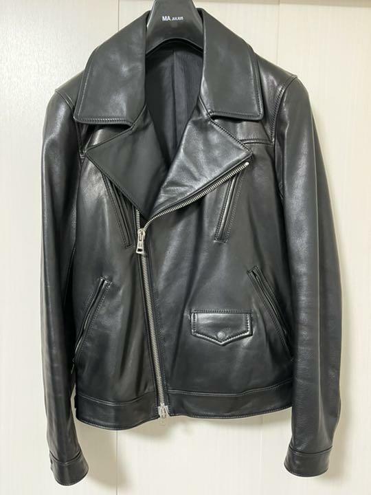 ジャケット・アウター Lounge Lizard Cow leather RIDERS BLACK LOUNGE LIZARD Horsehide Leather Biker Rider Motorcycle